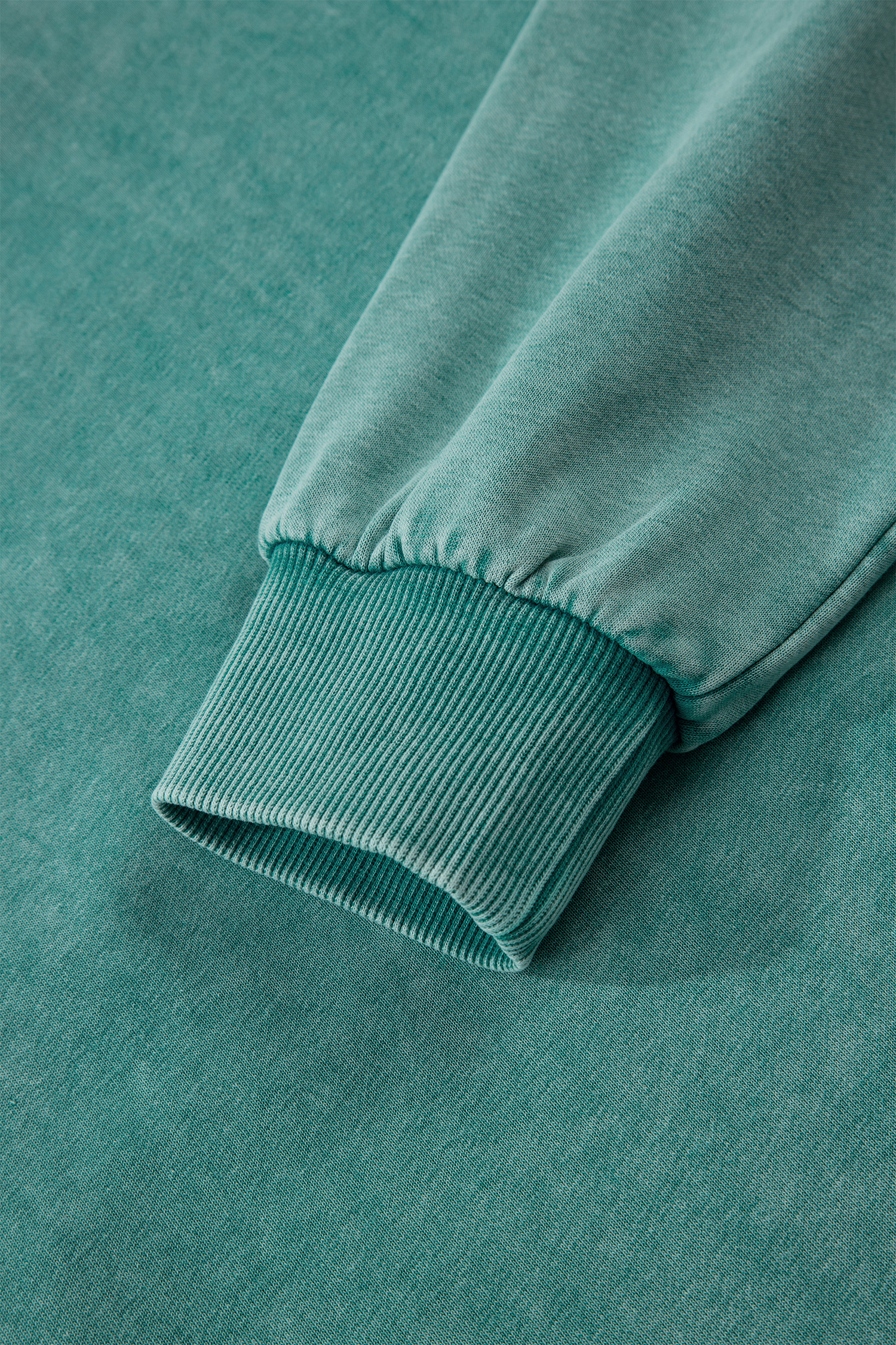 Canton Half Zip Kangaroo Pocket Mineral Wash Baggy Hoodie - loveforevers