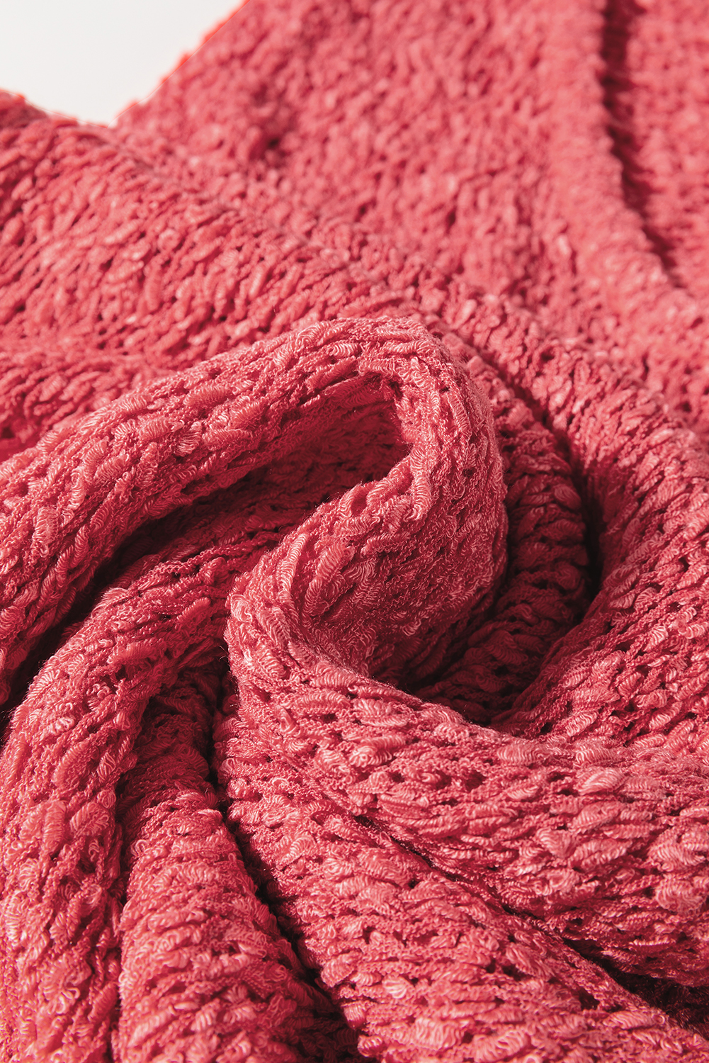 Flamingo Textured Knit U Neck Slim Fit Sweater Vest - loveforevers