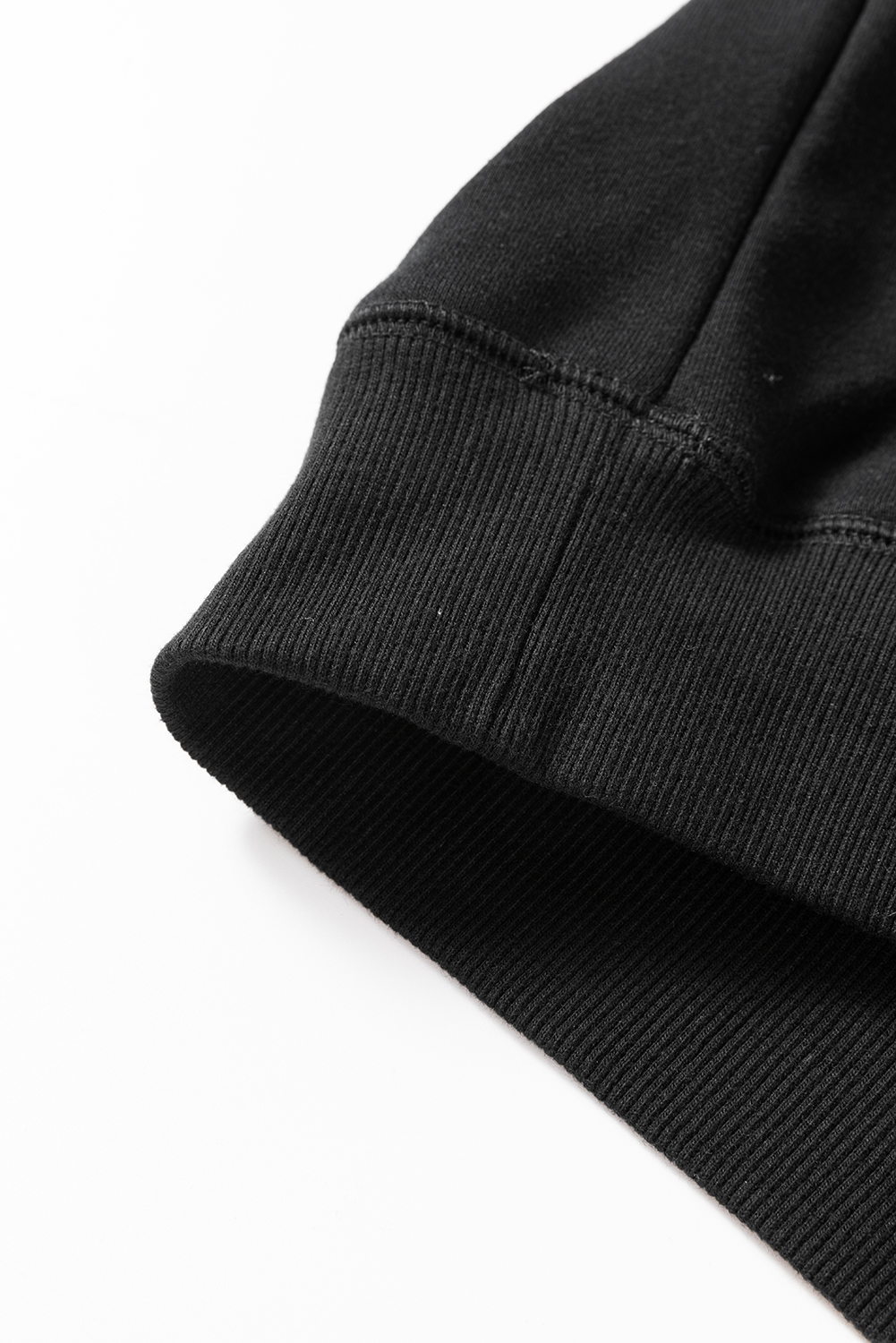 Black GAME DAY Graphic Varsity Pullover Sweatshirt - loveforevers