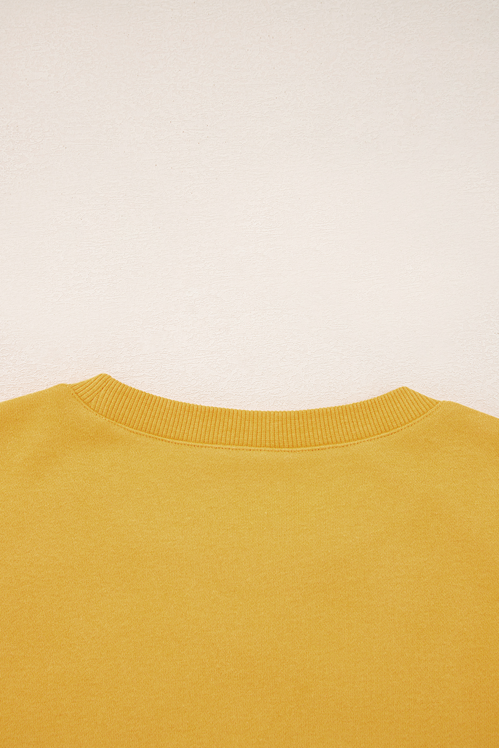 Citrus Pleated Balloon Sleeve Pullover Solid Sweatshirt - loveforevers