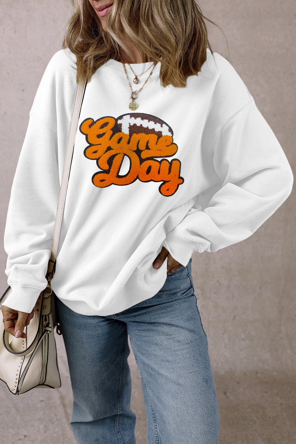 Parchment Shimmering Turkey Pattern Thanksgiving Holiday Sweatshirt - loveforevers