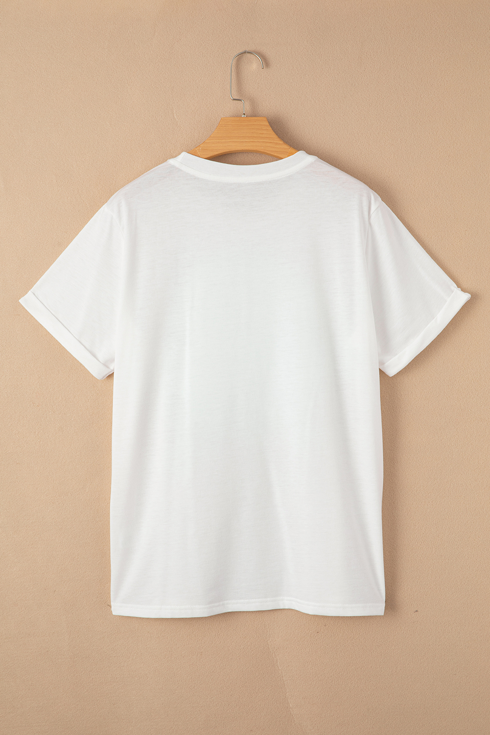 White Leopard Bow Graphic Mothers Day Fashion T Shirt - loveforevers