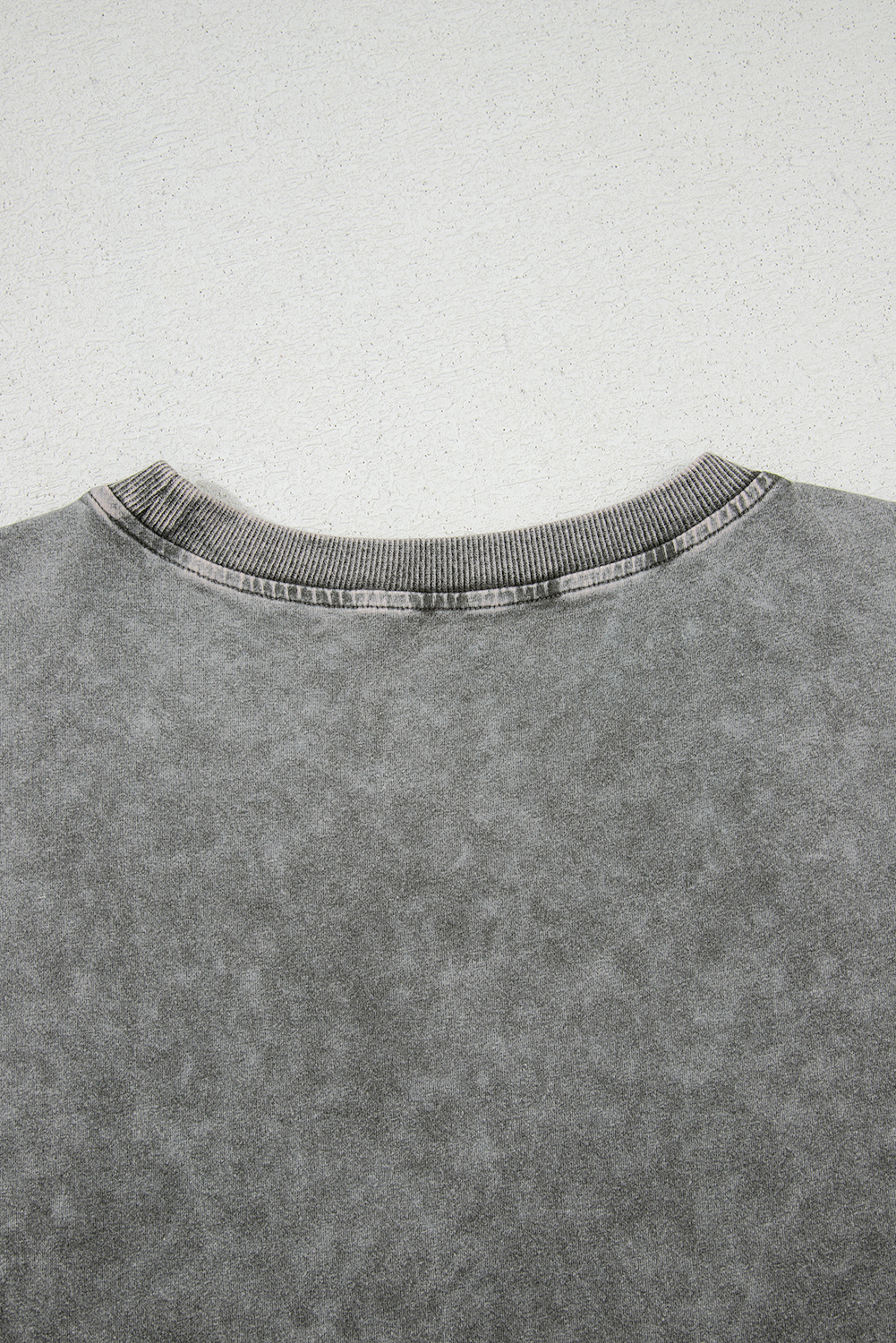 Light Grey Western Steer Head Tie Dye Print Crew Neck T Shirt - loveforevers