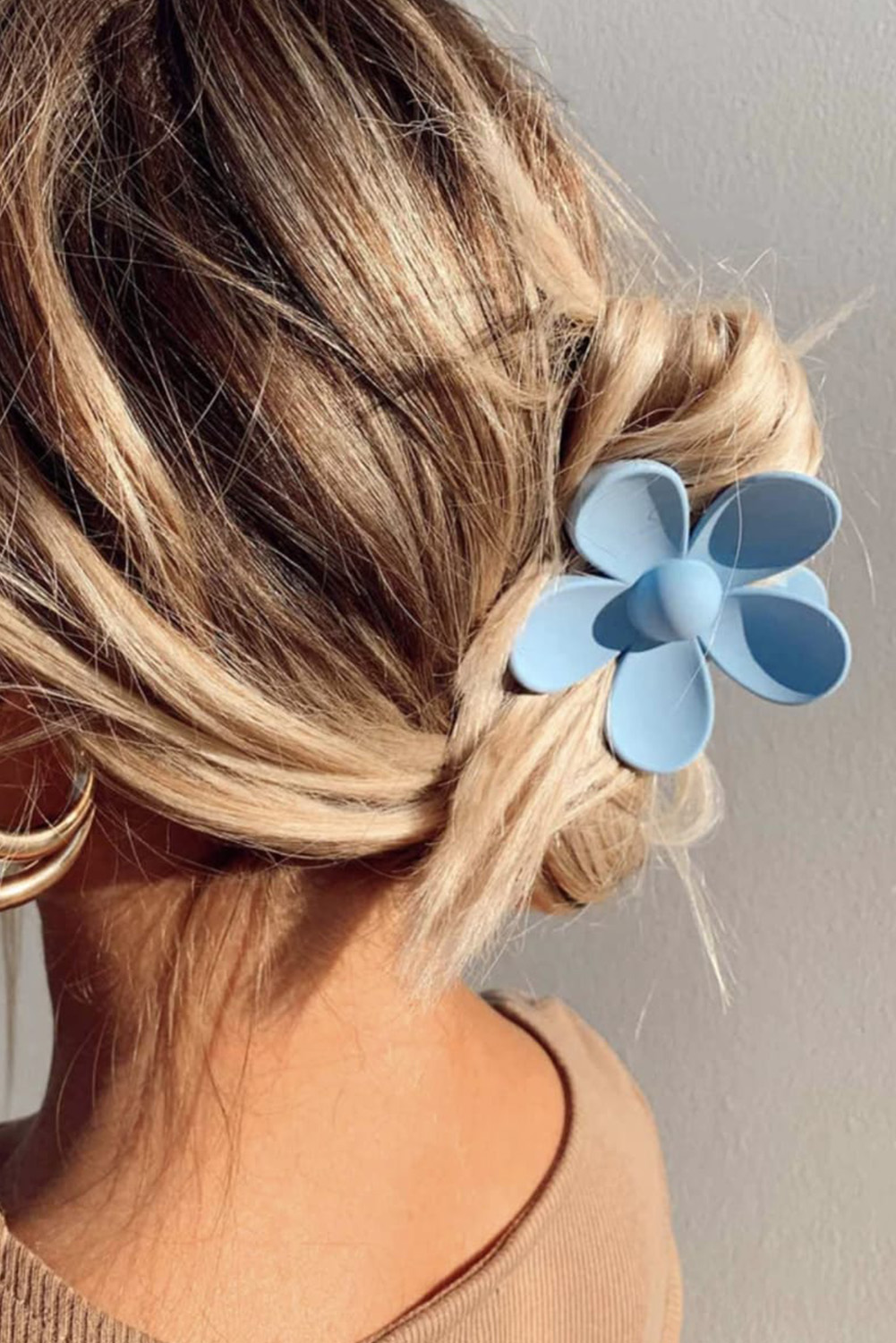 Rose Flower Hair Claw Clip - loveforevers
