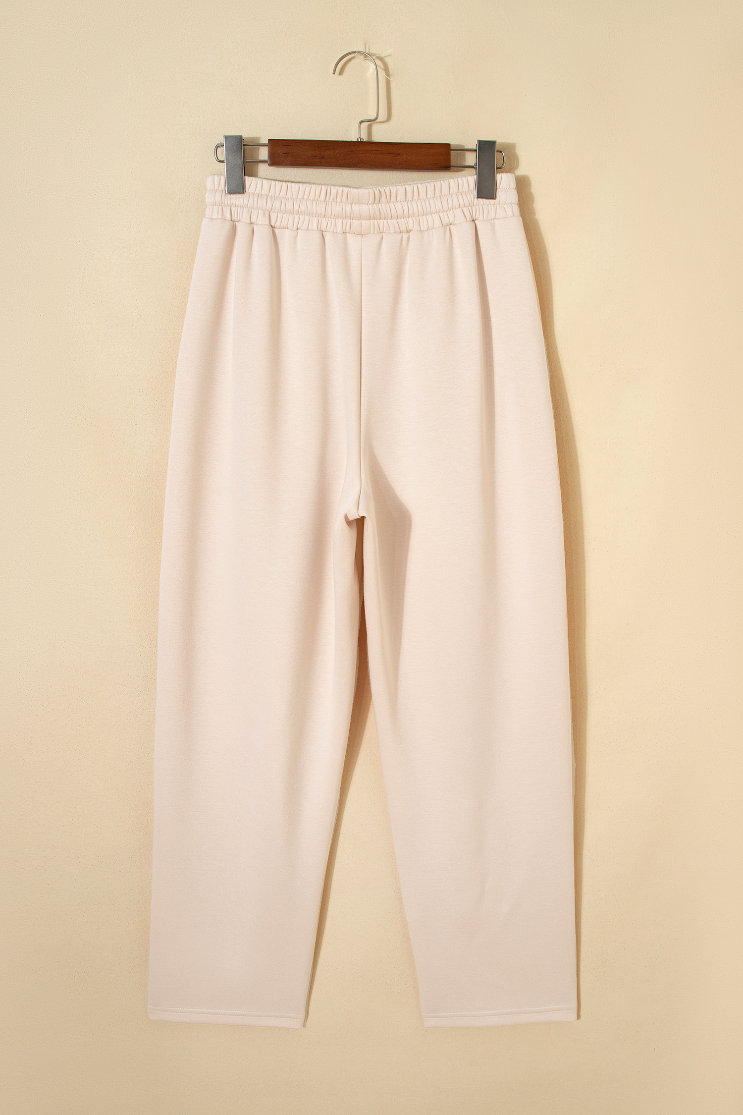 Jet Stream Embroidered Patched Pockets Drawstring Pants - loveforevers
