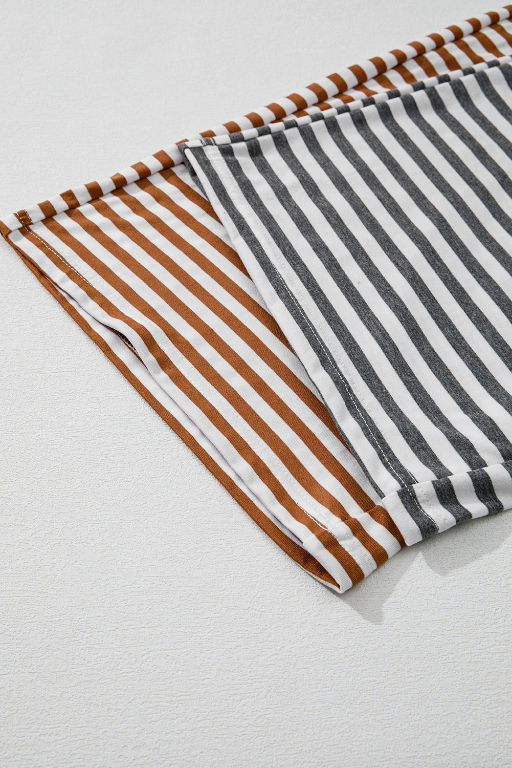 Yellow Stripe Two Tone Contrast Spaghetti Strap Backless Overall - loveforevers