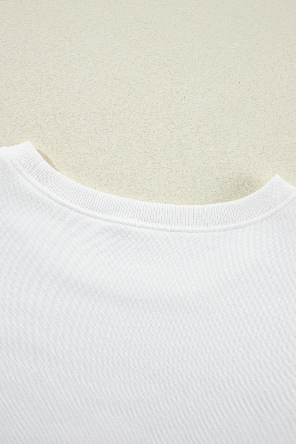 White American Flag Graphic Drop Shoulder Loose Sweatshirt - loveforevers