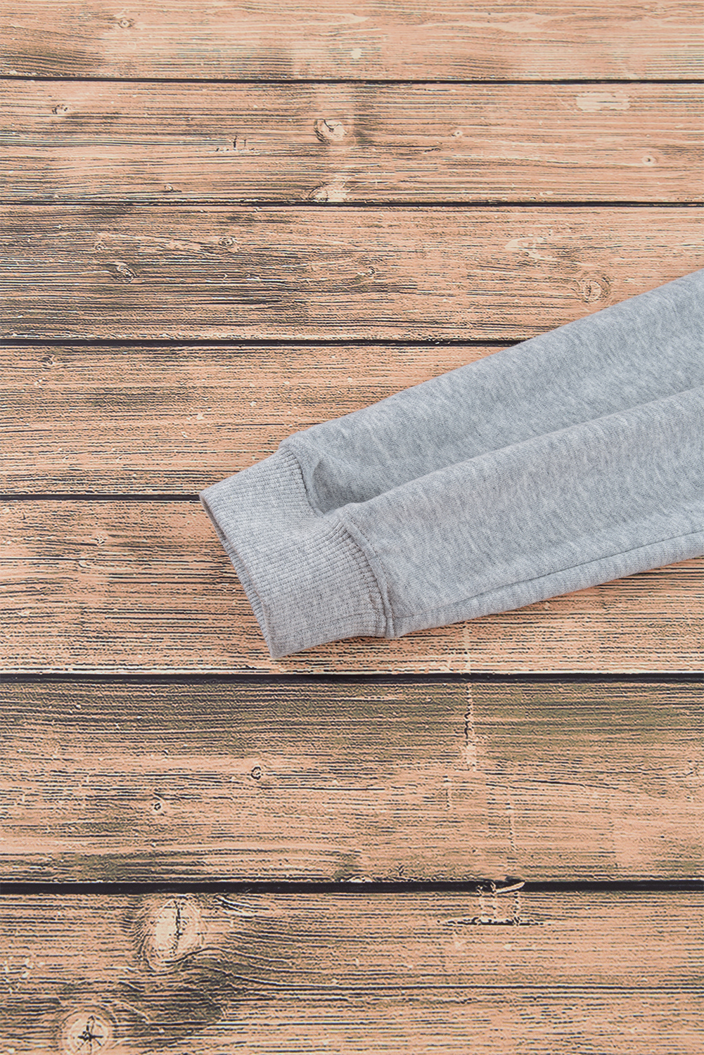 Navy Blue Plain Drop Shoulder Crewneck Pullover Sweatshirt - loveforevers