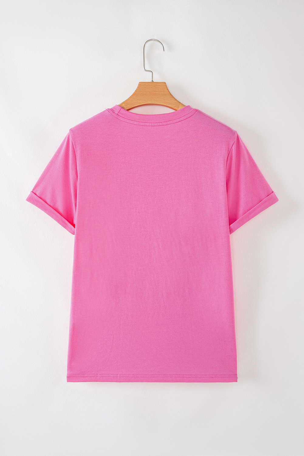 Sachet Pink Sequined Peppermint Pattern Christmas Custom T Shirt - loveforevers