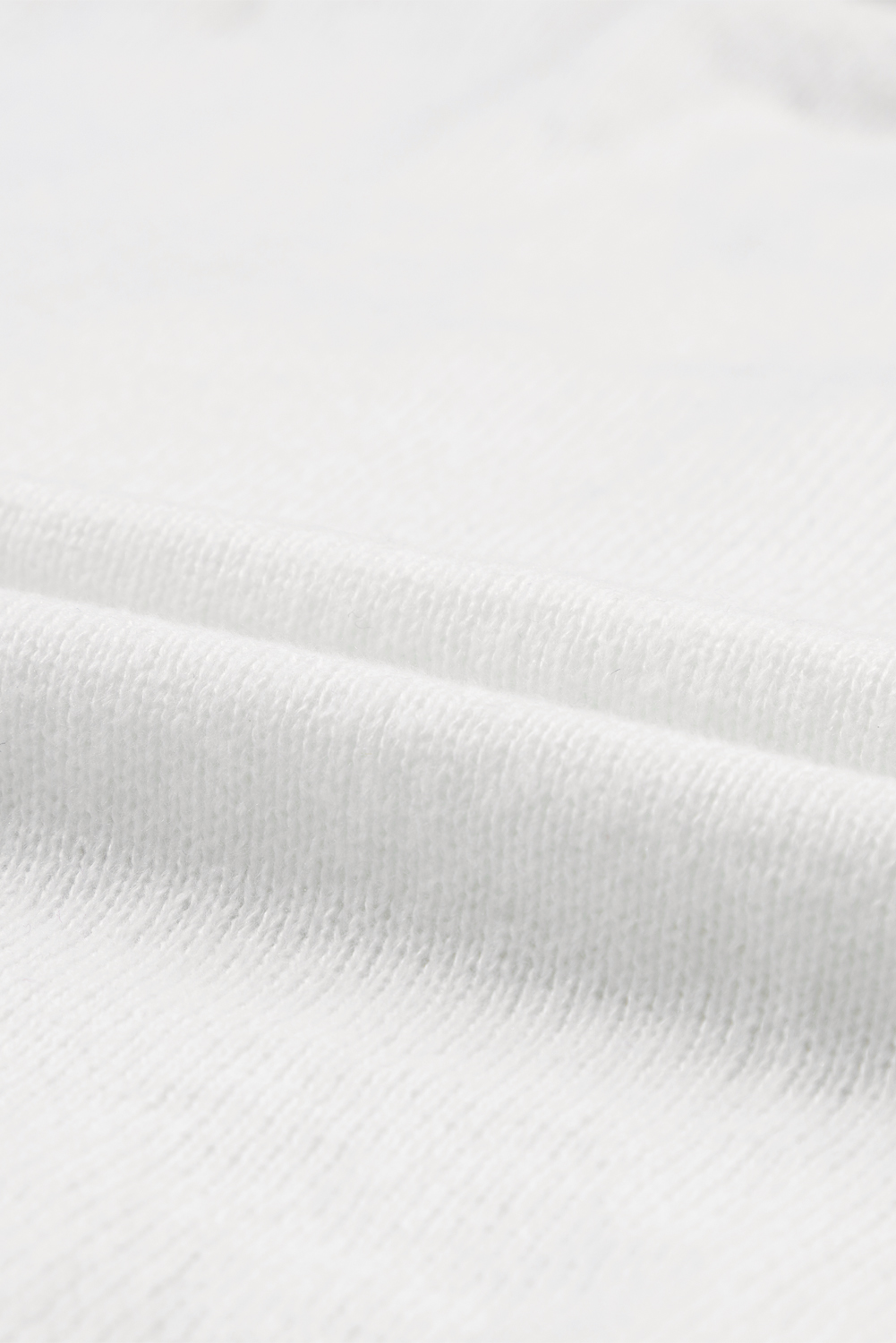 White Merry & Bright Round Neck Casual Sweater - loveforevers