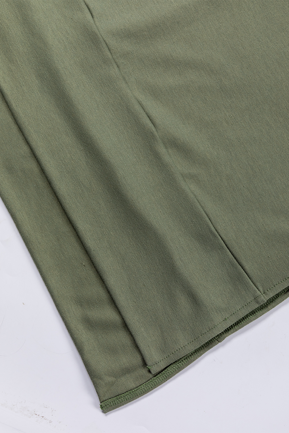 Jungle Green Cowl Neck Shift Tunic Top - loveforevers