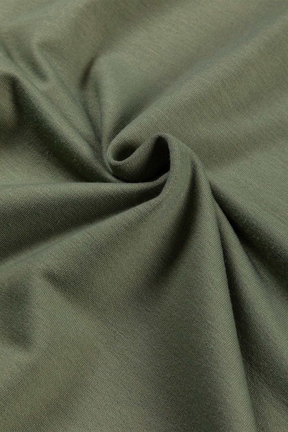 Jungle Green Cowl Neck Shift Tunic Top - loveforevers