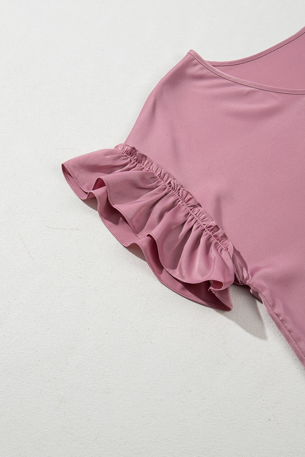 Toadstool Satin Ruffle Sleeve Top - loveforevers