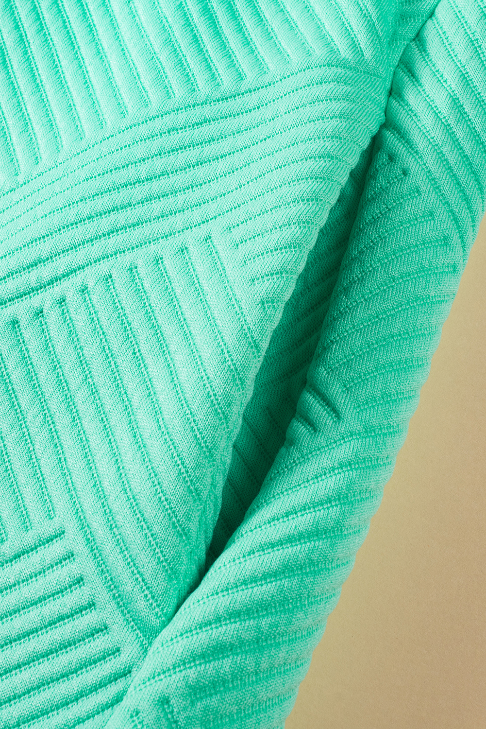 Mint Green Textured Cap Sleeve T Shirt Dress - loveforevers