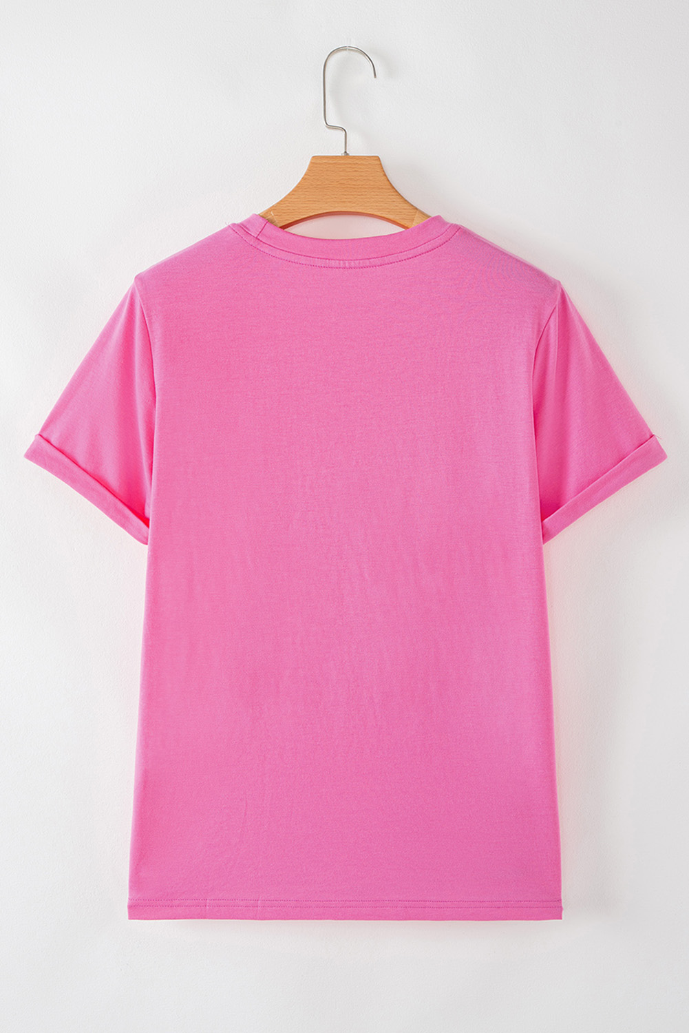 Sachet Pink Santa Claus Deliver Gifts Sequin Graphic Tee - loveforevers