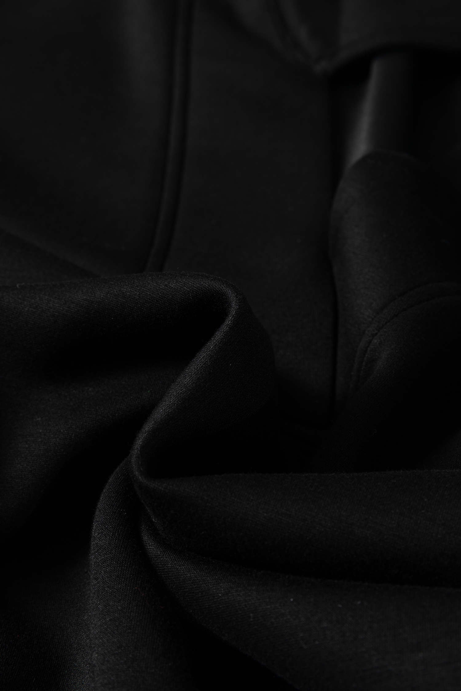 Bristol Black Collared V Neck Pullover Sweatshirt Sweatpants Set - loveforevers