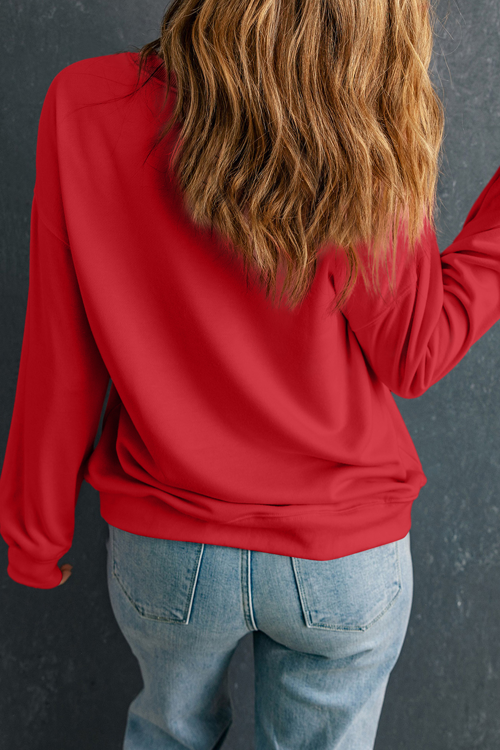 Red LETS GET LIT Nutcracker Graphic Christmas Sweatshirt - loveforevers