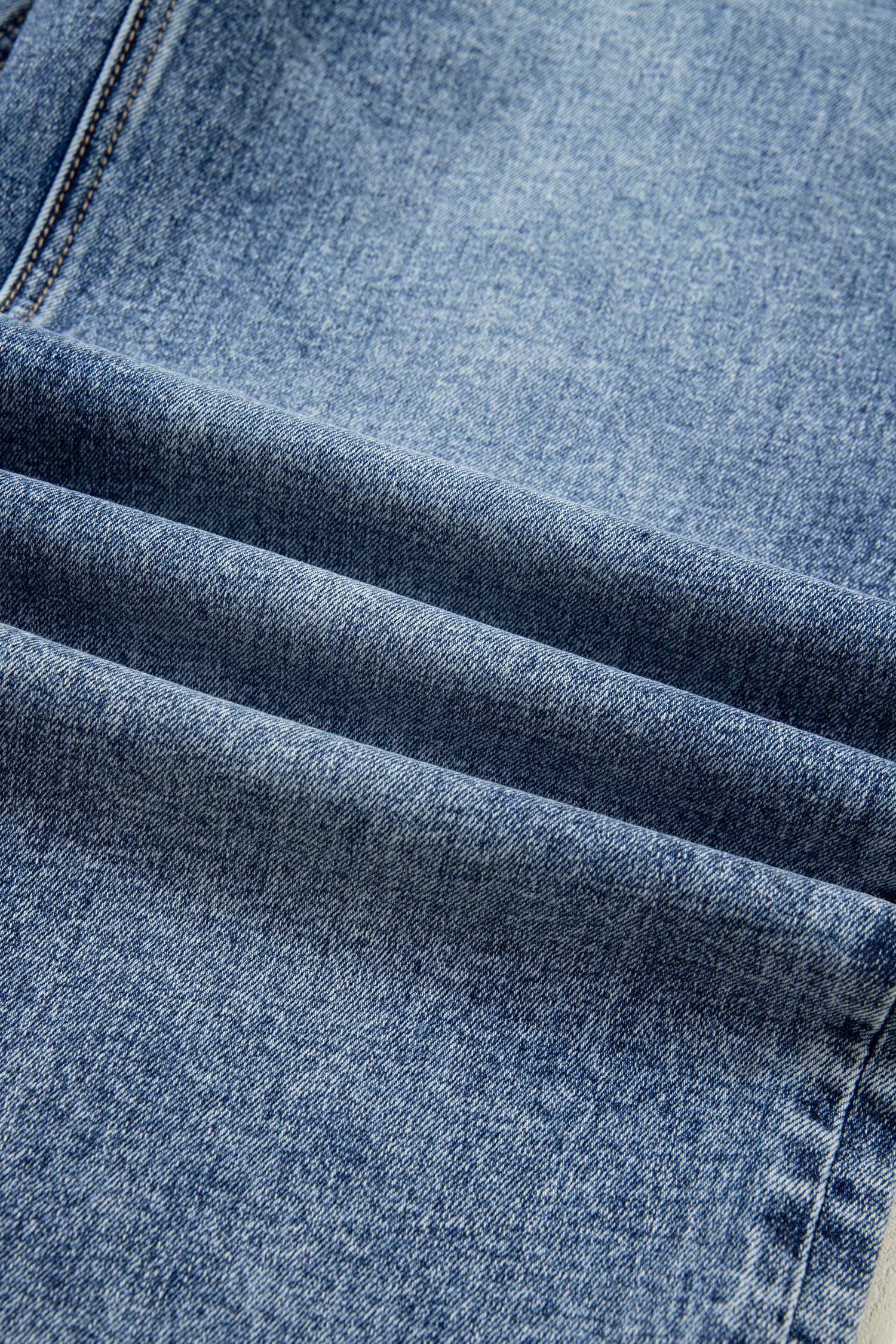 Ashleigh Blue Cuffed Straight Loose Jeans - loveforevers