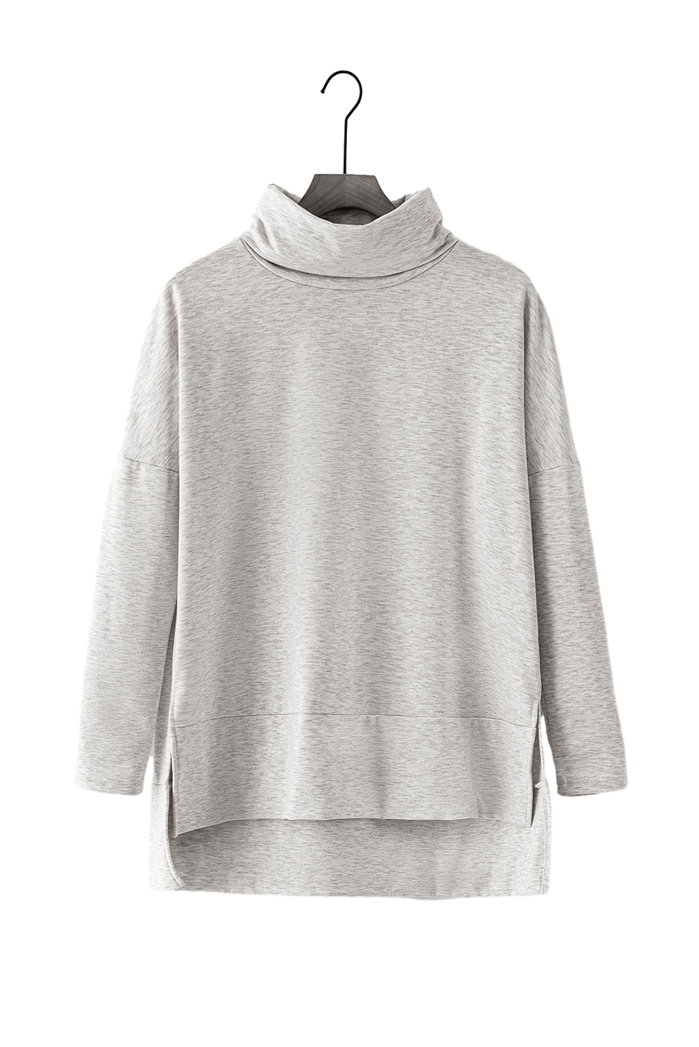 Jungle Green Cowl Neck Shift Tunic Top - loveforevers