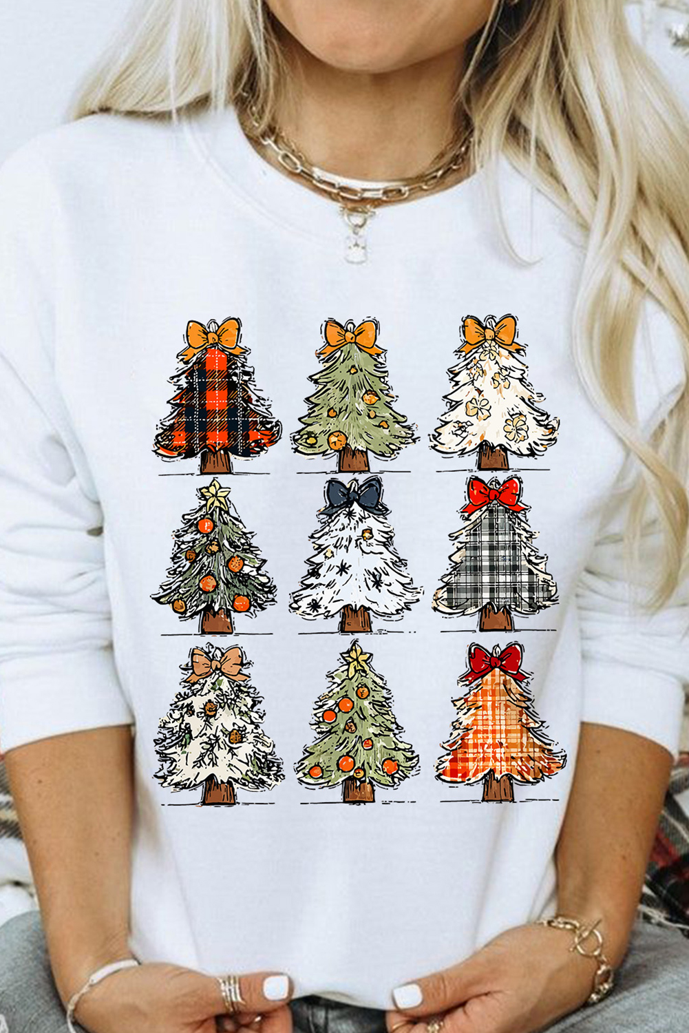 White Christmas PNG Graphic Holiday Sweatshirt - loveforevers