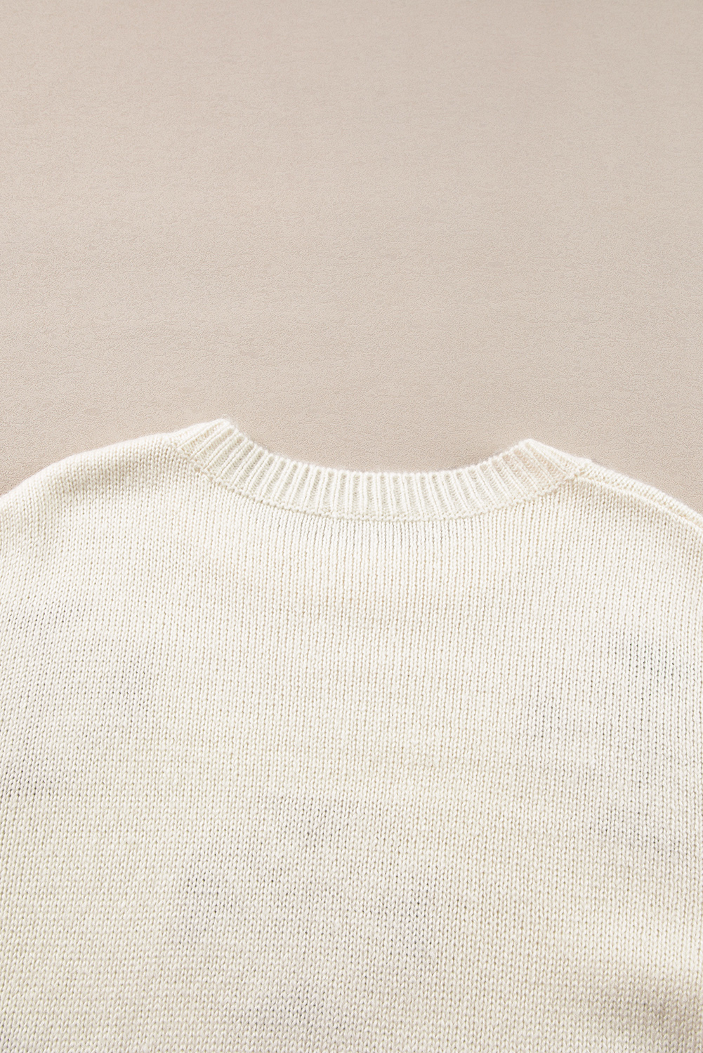 White Snowflake Christmas Tunic Sweater - loveforevers
