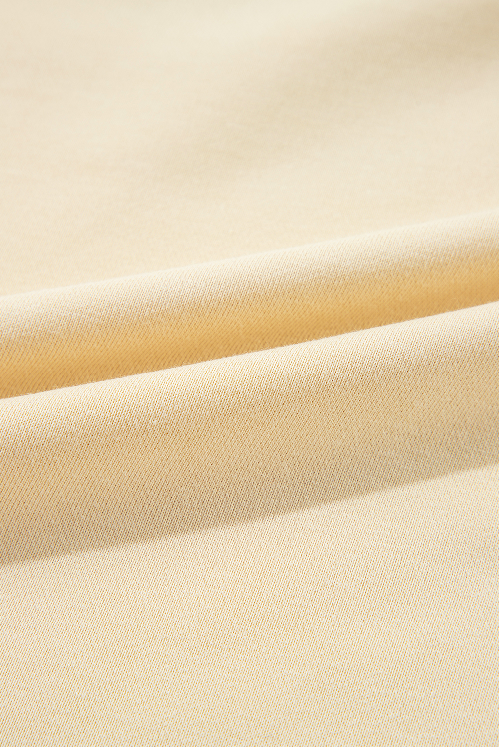 Beige Splicing Round Neck Pullover Sweatshirt - loveforevers
