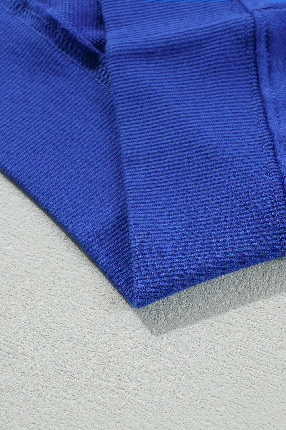 Dark Blue Game Day Crew Neck Graphic Pullover Sweatshirt - loveforevers