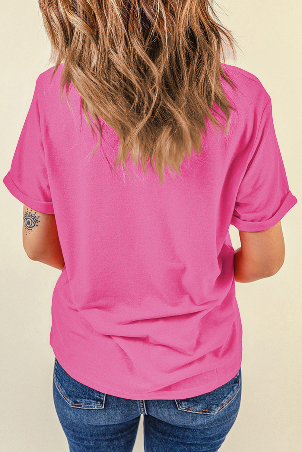 Sachet Pink Glitter Ghost Graphic Halloween T Shirt - loveforevers
