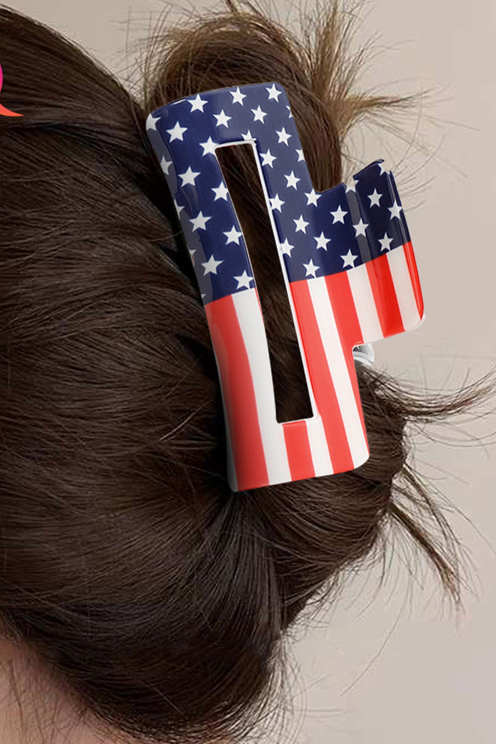 Navy Blue Flag Day Knotted Headband - loveforevers