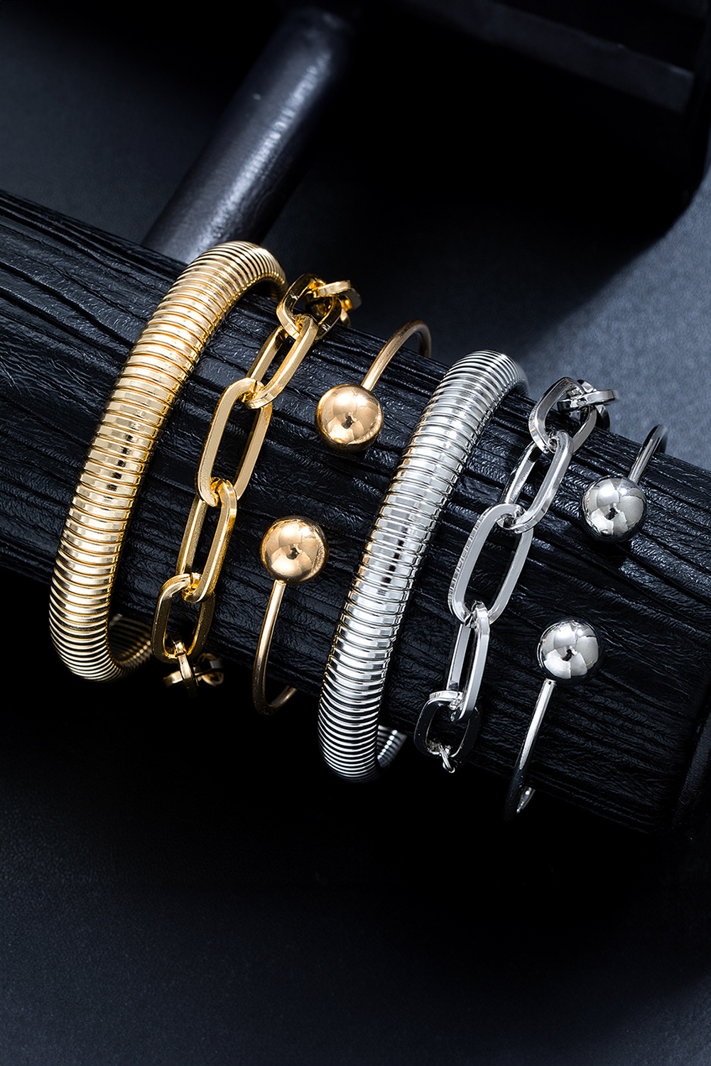 Gold Plated 3 Pieces Different Bracelets - loveforevers