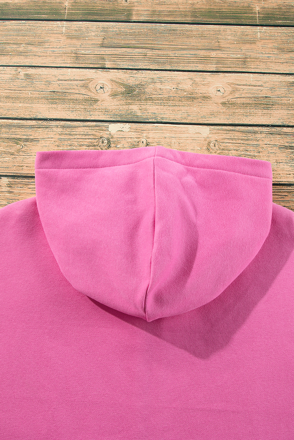 Bonbon Fleece Lined Half Zipper Kangaroo Pockets Loose Hoodie - loveforevers