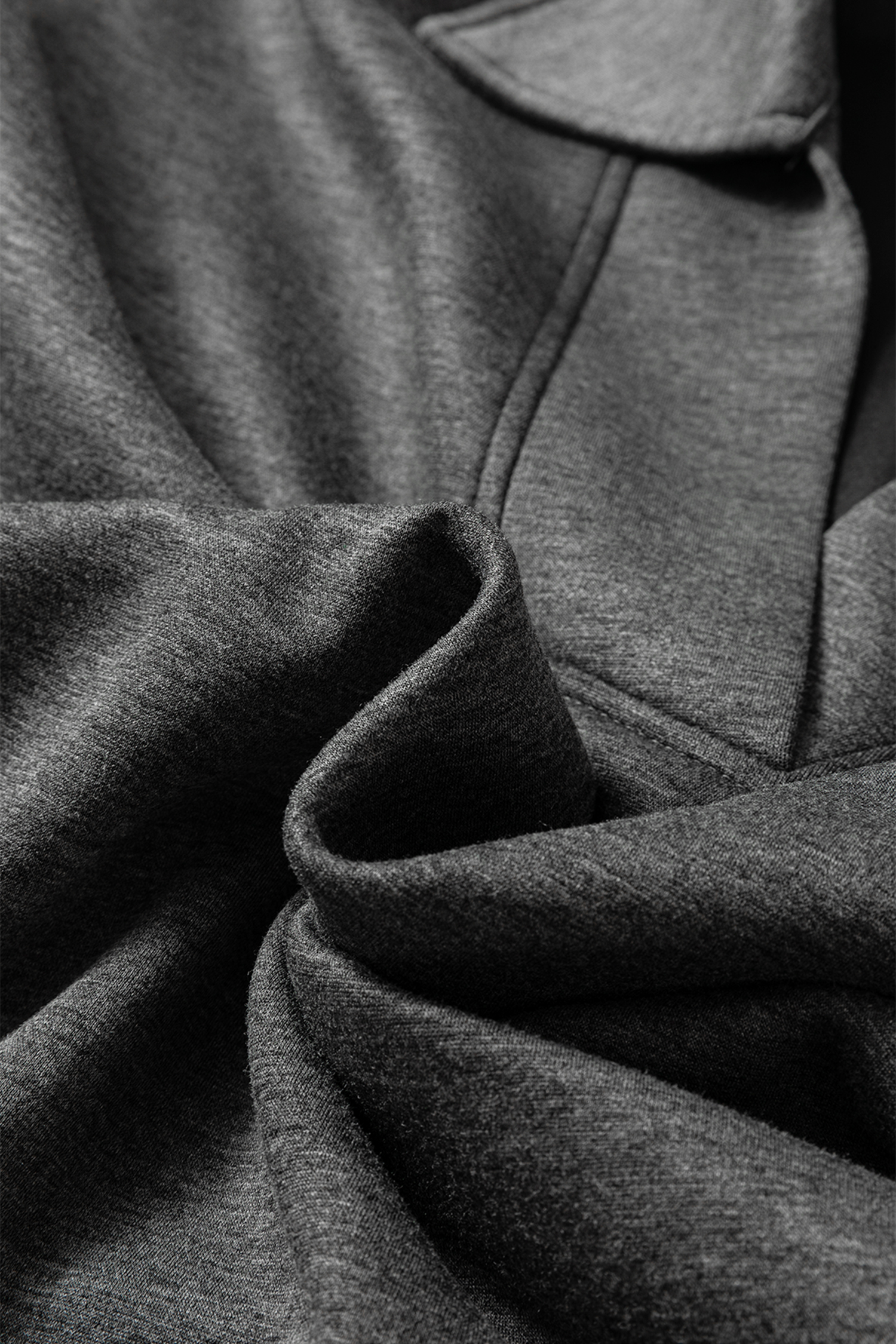 Bristol Black Collared V Neck Pullover Sweatshirt Sweatpants Set - loveforevers