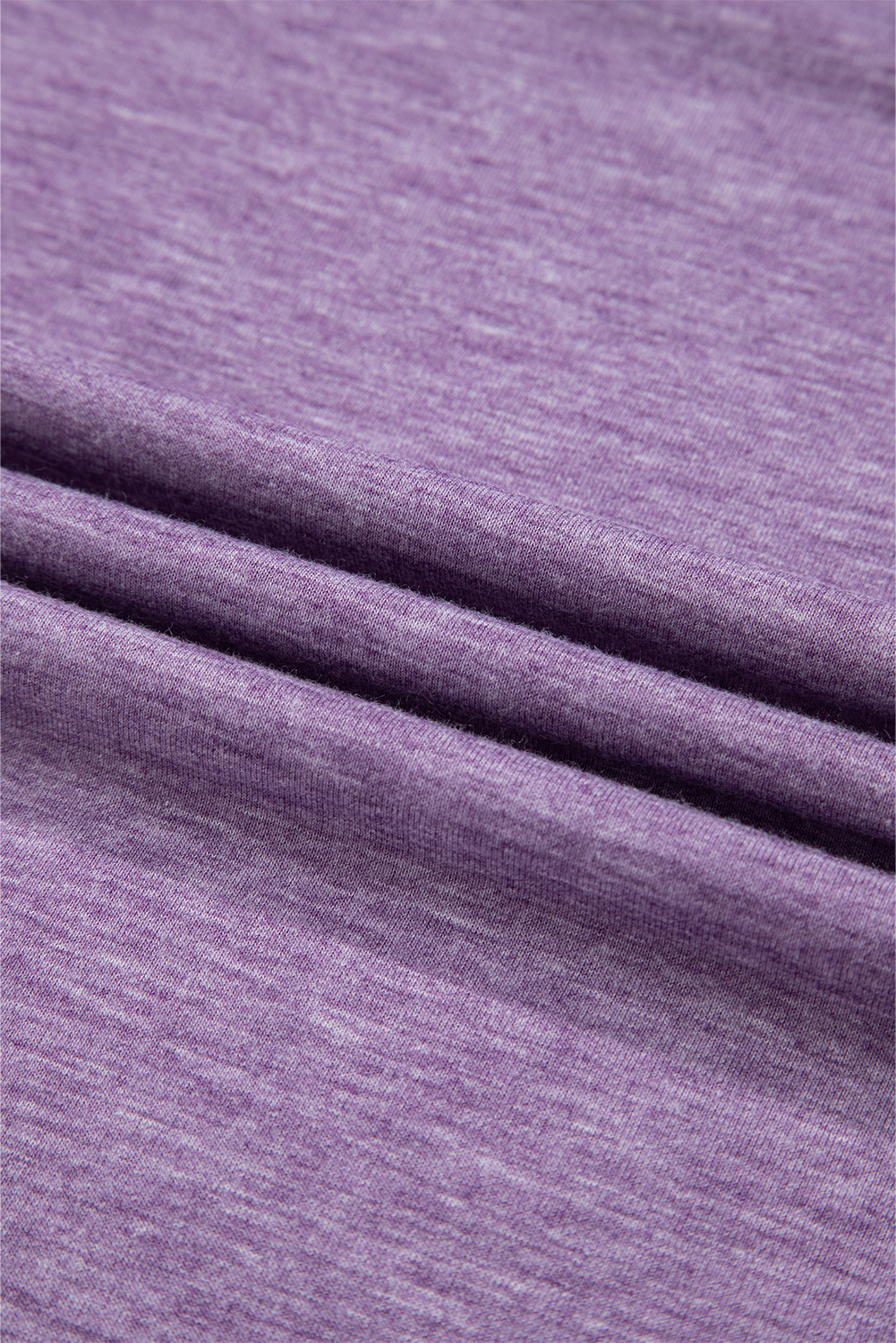 Tillandsia Purple Contrast Print Striped Raglan Long Sleeve Loose Top - loveforevers