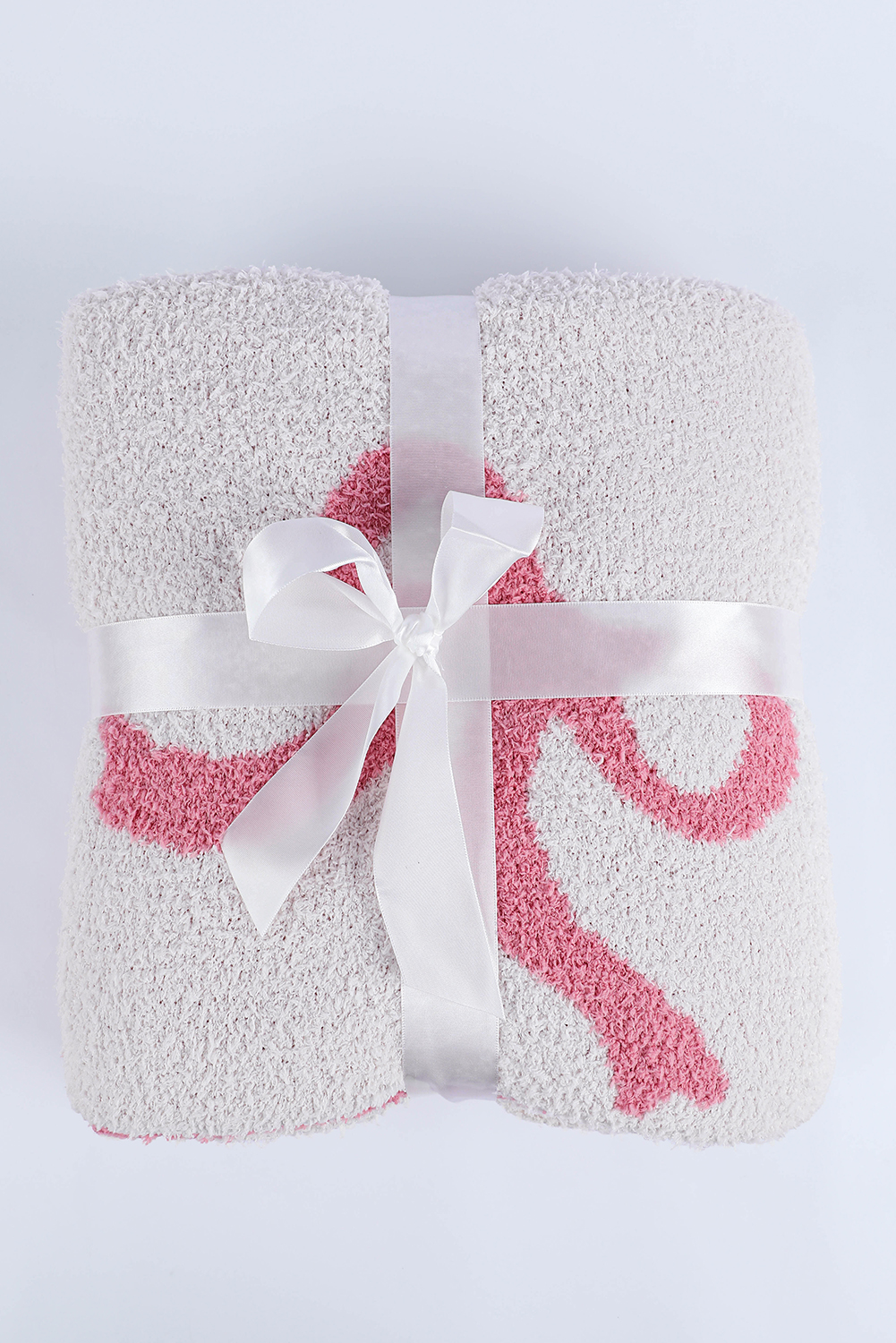 Pink Bow Printed Cozy Soft Throw Blanket - loveforevers