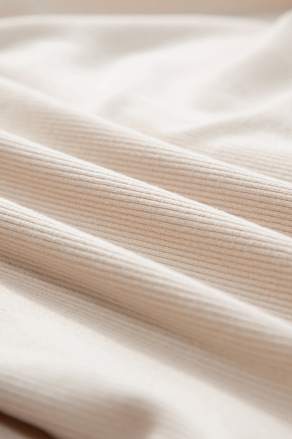 Beige V Neck Ruched Button Front French T-shirt Dress - loveforevers