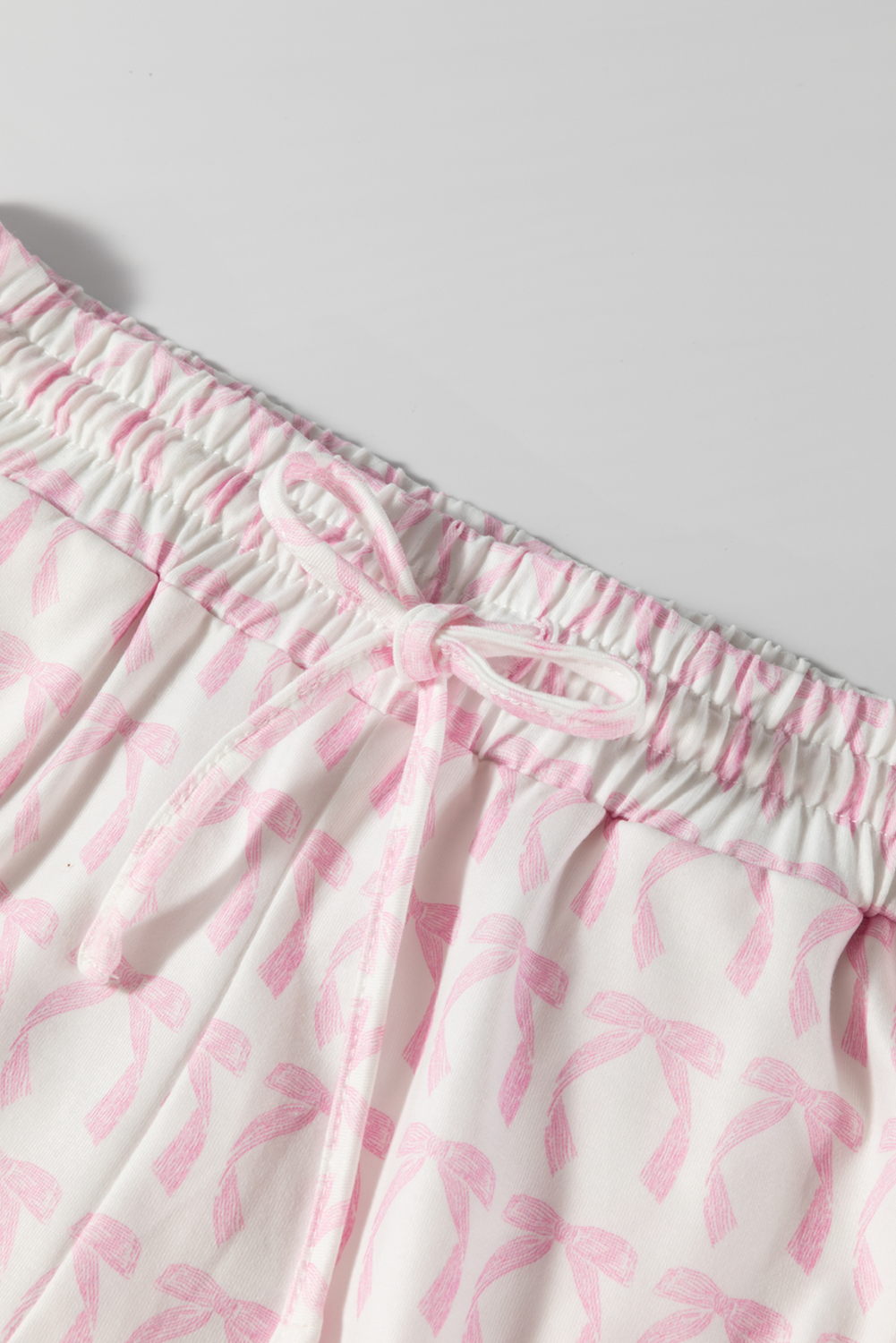 Pink Striped 3/4 Sleeve Drop Shoulder Top - loveforevers