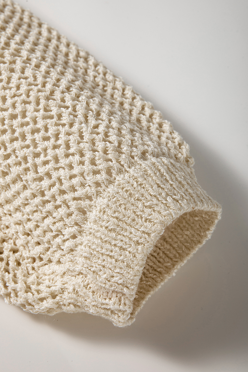 Jet Stream Hollow-out Kangaroo Pocket V Neck Hooded Sweater - loveforevers