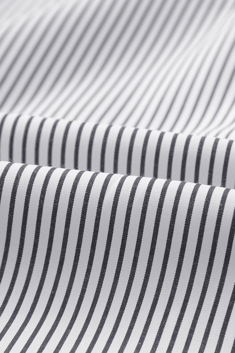 Red Stripe Smocked Cuffed Striped Boyfriend Shirt with Pocket - loveforevers
