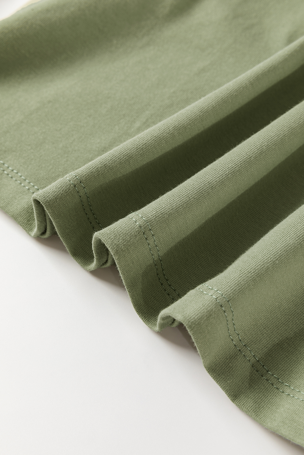 Pale Khaki Long Sleeve Buttons V Neck Slim Fit Top - loveforevers