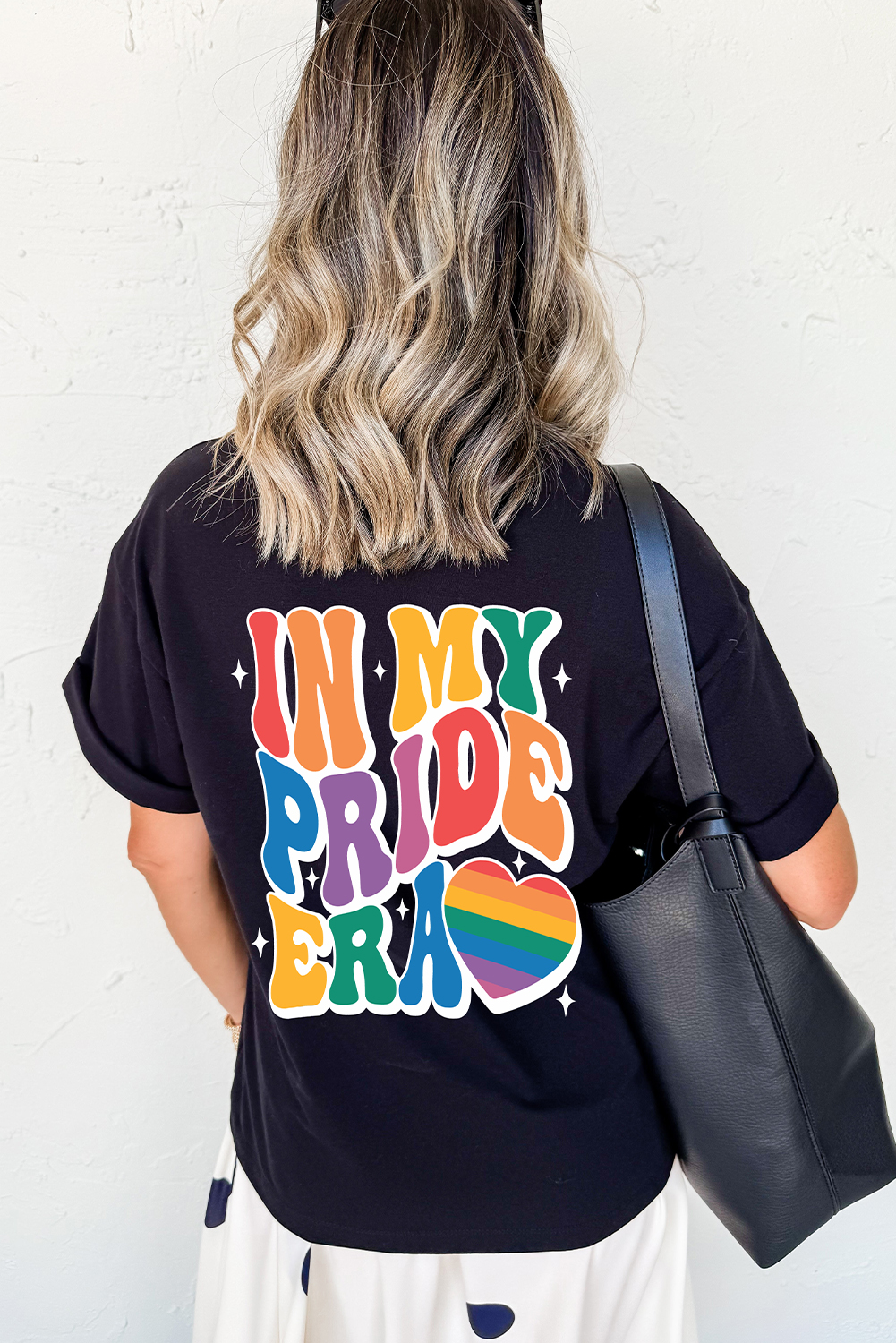 Black Pride Heart Cracking Graphic Detail Cotton Blend T Shirt - loveforevers