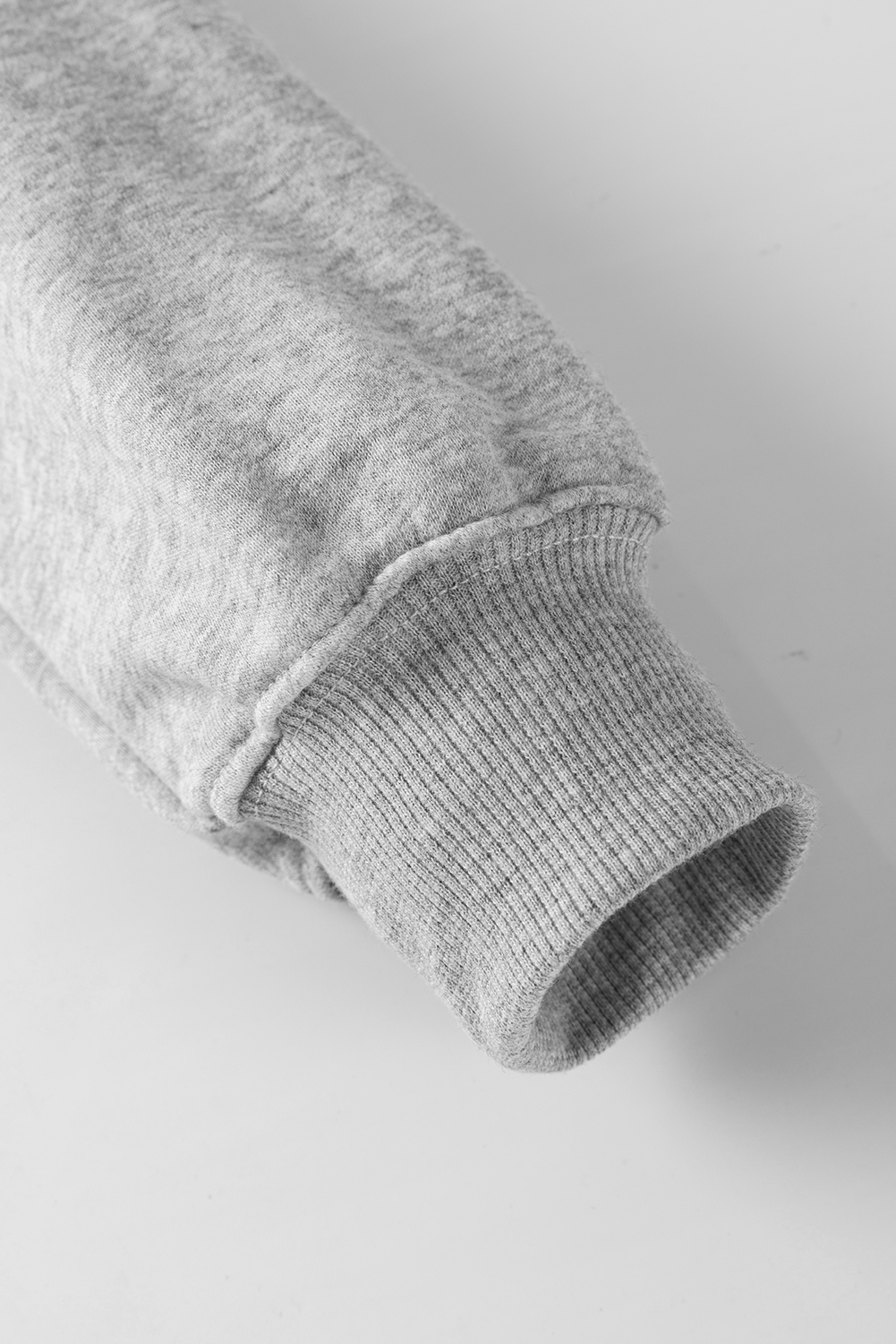 Gray Solid Classic Crewneck Pullover Sweatshirt - loveforevers