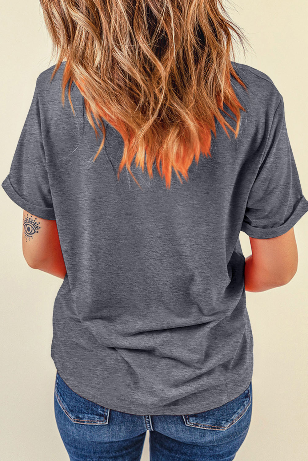 Gray Let The Good Times Boil Crawfish Leopard Heart Graphic Tee - loveforevers
