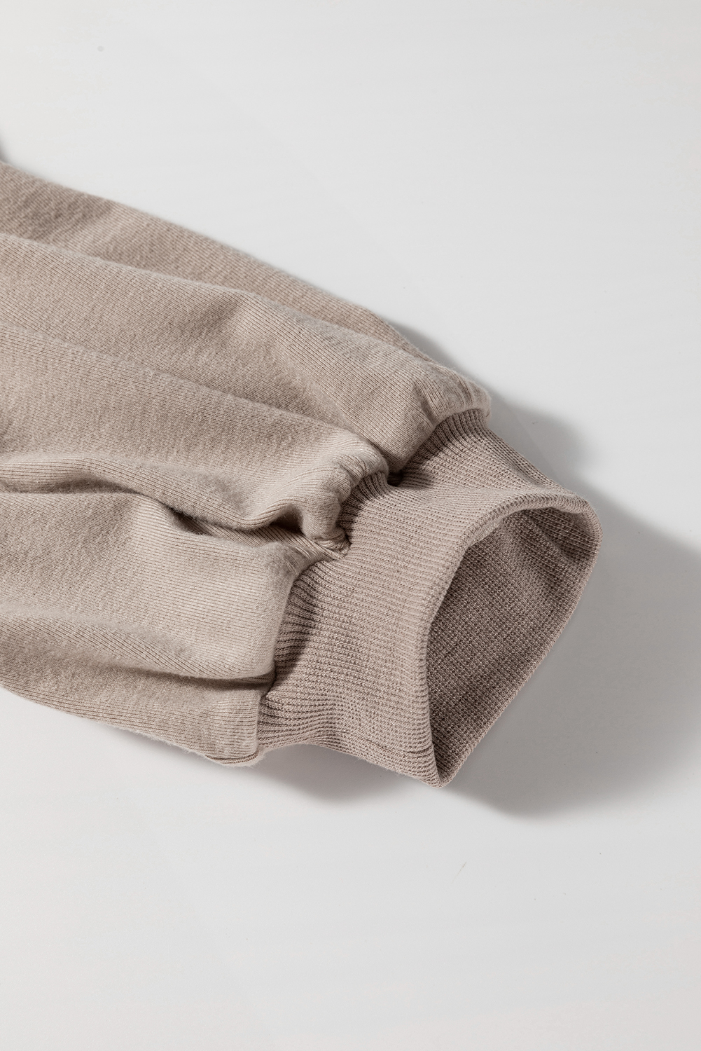 Goat Half Lantern Sleeve Solid Colour Pullover Top - loveforevers