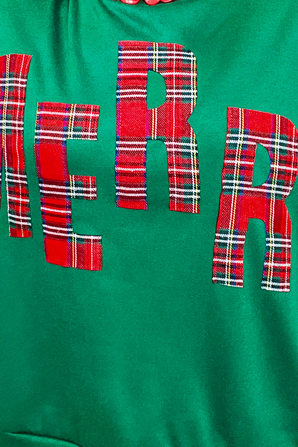 White Plaid MERRY Christmas Vacation Sweatshirt - loveforevers