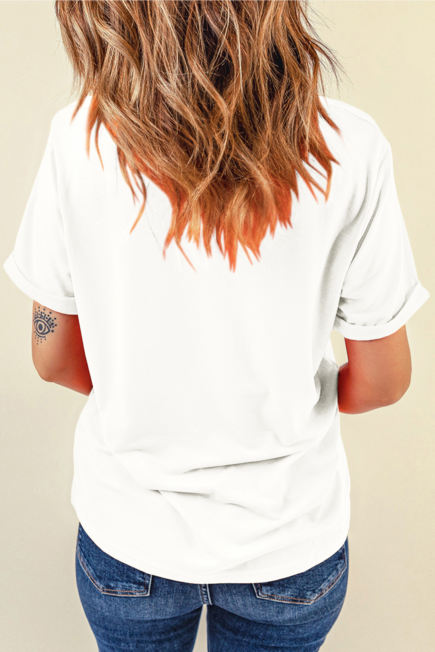 White LUCKY Clover Pennant St Patricks Day T Shirt - loveforevers