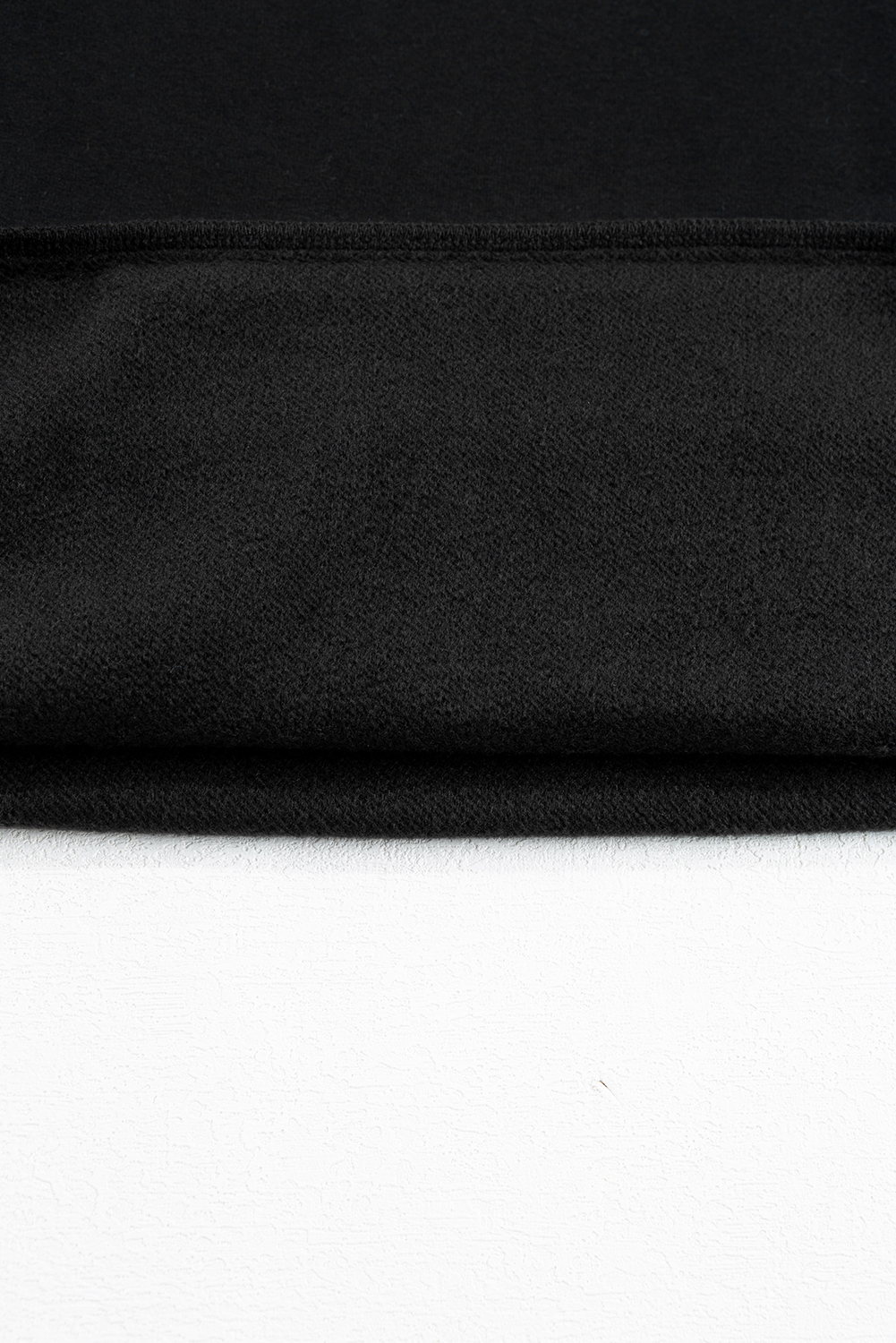 Grass Green Solid Fleece Lined Drop Shoulder High Low Sweatshirt - loveforevers